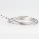 PVC Lampenkabel Flachkabel transparent 2-adrig, 2x0,75mm²...